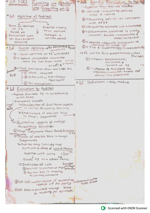 Ca inter 
Audit ch :-8
Handwritten notes easy for reading 