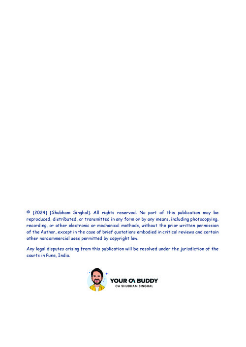 Shubham Singhal Sir Latest Edition Book 

If Anybody wants PW, Vishwas Ca and Ekagrata classes DM me ✅