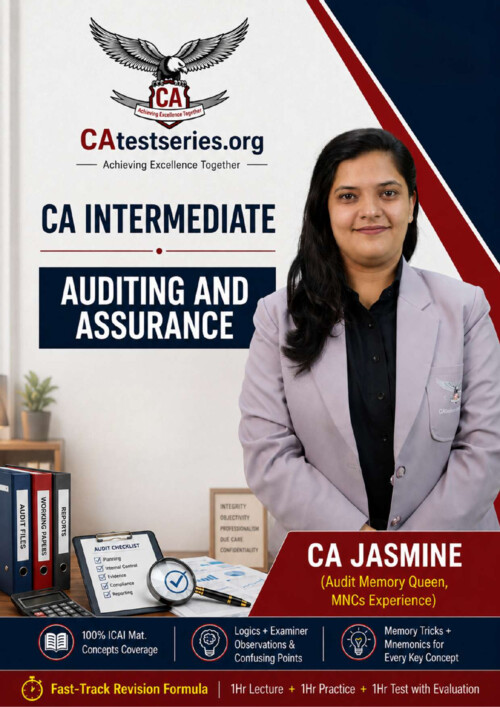 Audit Question Bank By CA Test Series 

If Anybody wants PW, Vishwas CA and Ekagrata classes DM me ✅