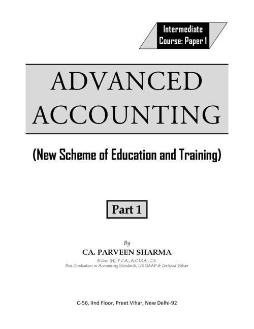 Praveen Sharma Sir Account Question Bank latest 

If Anybody wants PW, Vishwas CA and Parag Sir classes DM me ✅