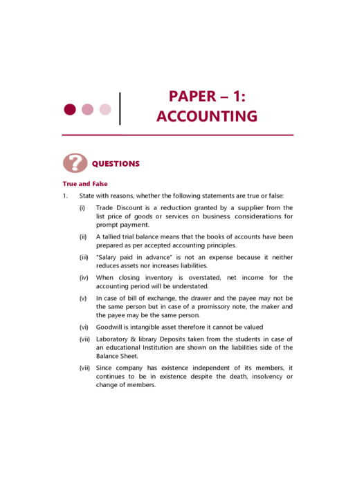 Accounting RTPs of SEP 2026