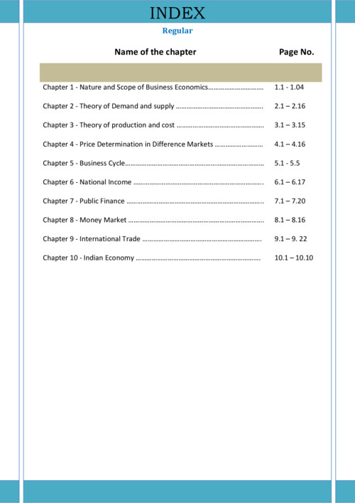 CAFC Economics notes.
Detailed summary notes of all chapters.
With markings and highlights.