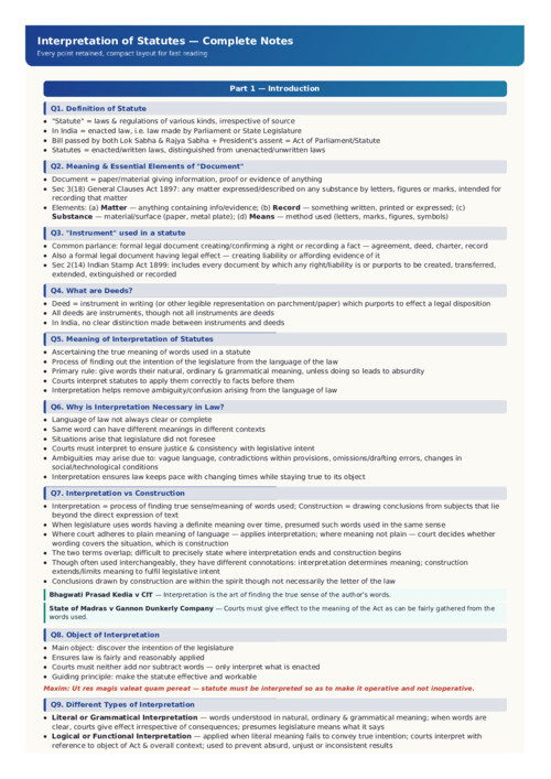 Exam oriented notes full concepts IOS