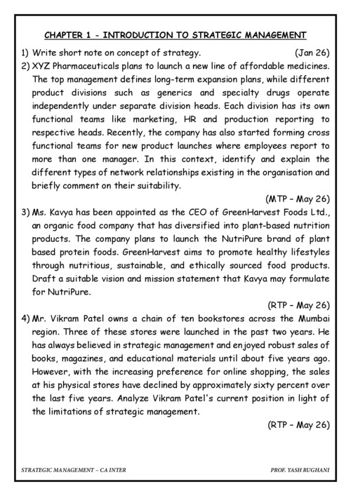 SM QUESTION BANK LATEST FOR ALL AND IN 36 PAGES RELEVANT FOR SEP 26,JAN 27 AND MAY 27