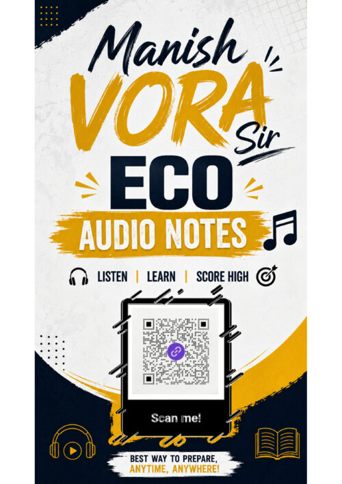 Manish Vora Economics Audio Notes  #sep2026exams

If anybody wants PW, Gurpreet Sir, Nishant Sir and Ca Parag Gupta Sir Classes DM me 