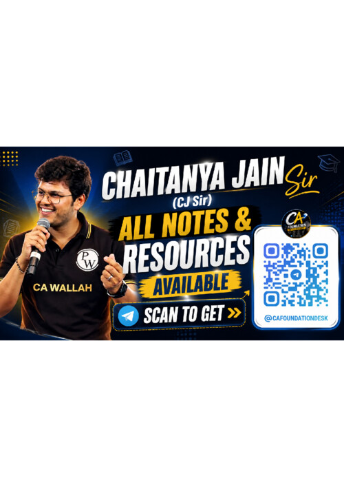 CJ SIR  All Notes & Resources Available SCAN TO GET

if anybody wants PW, Vishwas Ca and Parag Sir classes DM me