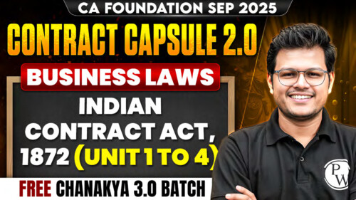 Indian Contract Act Star Sheet by CJ sir Pw