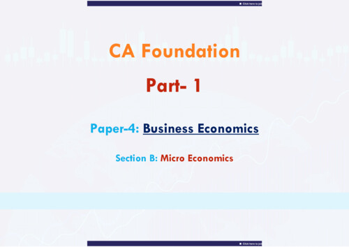 Economics revision notes 