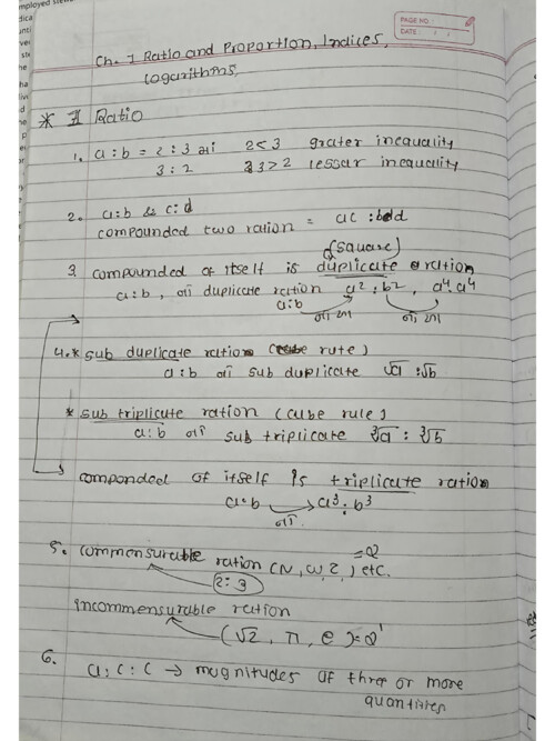 Quantitative aptitude ch-1, unit 1-3 basic formula 