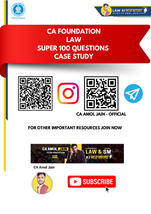 Law 100 questions case study PDF 