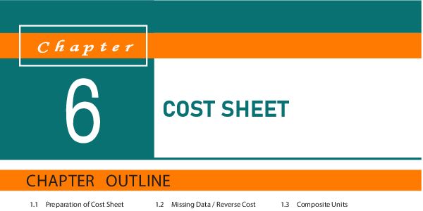 Cost Sheet 