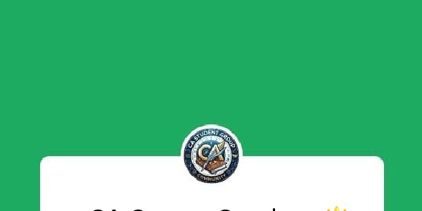 Join Whats App group for JAN27 MAY27 
All resources are available in one place 